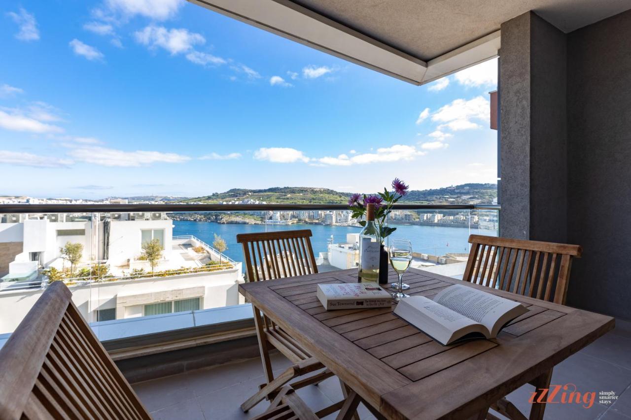 A Stunning Apartment With Spectacular Sea Views San Pawl il-Baħar Extérieur photo